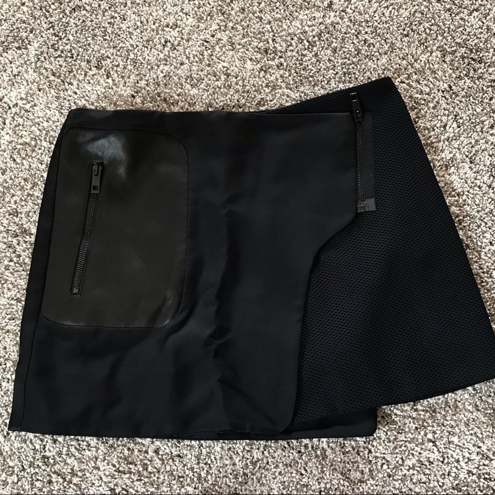 rah&bone Asymmetric wrap skirt